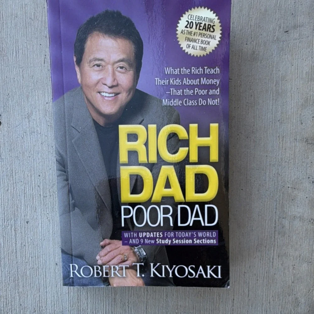 Rich Dad Poor Dad Robert Kiyosaki 20th Anniversary Edition Personal Finance Book